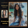 Mermaid Portrait - Personalized gift for her