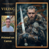 Viking Warrior Portrait - Personalized Gift for Him